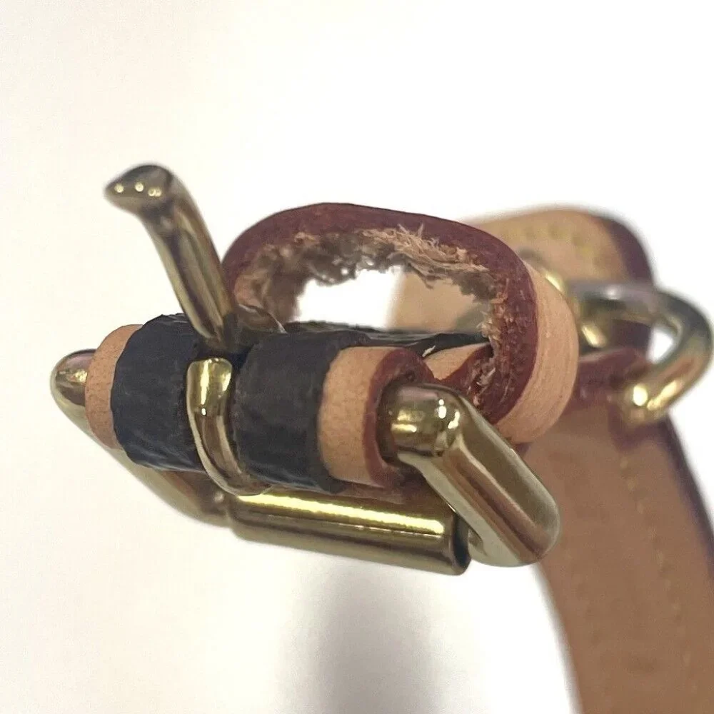 LOUIS VUITTON M58072 Monogram Collier BaxterPM Dog Collar